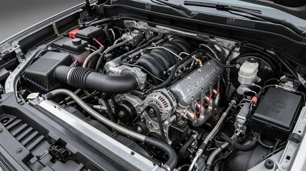 2027 Chevrolet Silverado 1500 6.6L V8 engine