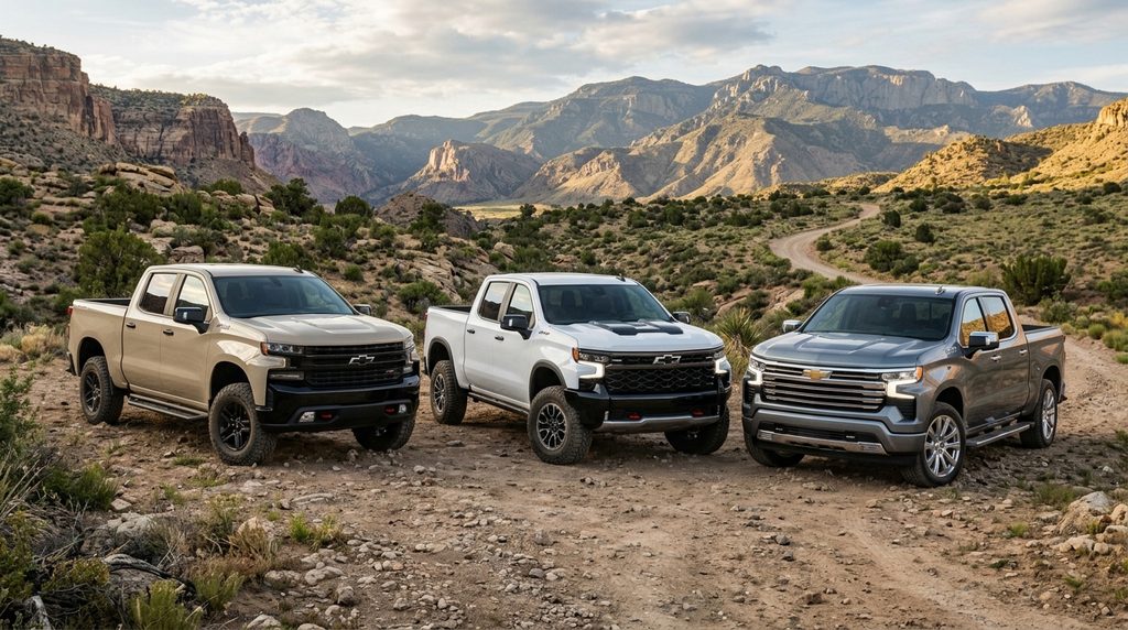 2027 Chevrolet Silverado 1500 Trail Boss ZR2 and High Country